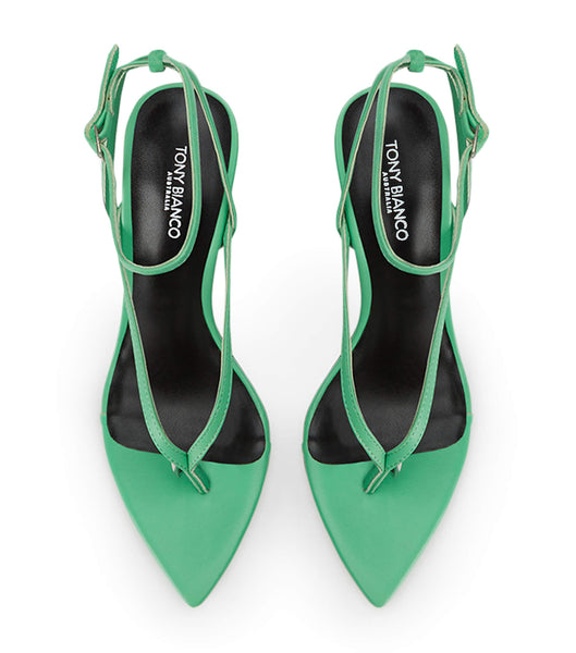 Tacones de aguja Tony Bianco Melina Acid Green 10.5cm Verde | AARDF84698