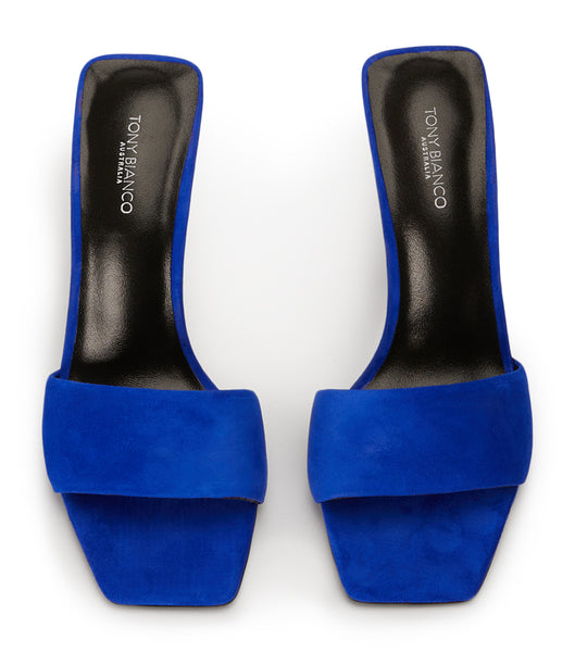 Tacones de aguja Tony Bianco Natalie Azure Gamuza 10.5cm Azur | BARSO35416