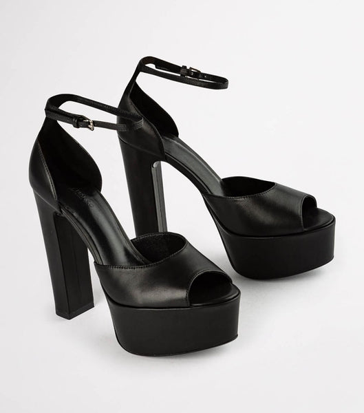 Tacones de evento Tony Bianco Jayze Black Como 14cm Negras | LARSX77236