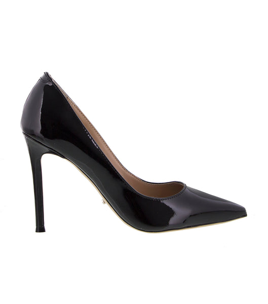 Tacones de evento Tony Bianco Lotus Black Charol 10.3cm Negras | QARWA44058