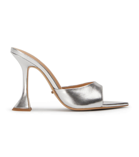 Tacones de evento Tony Bianco Marcel Silver Nappa Metallic 10.5cm Plateadas Metal | AREGJ49650