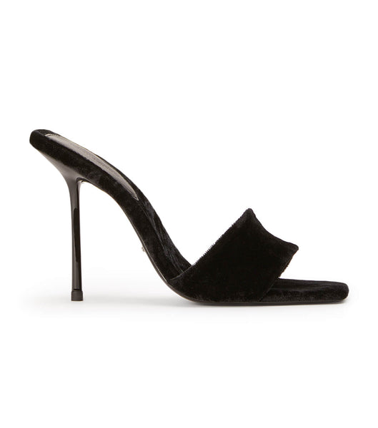 Tacones de evento Tony Bianco Natalie Black Crush 10.5cm Negras | TARPQ52191