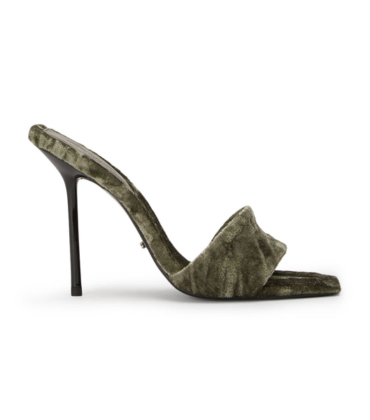 Tacones de evento Tony Bianco Natalie Envy Crush 10.5cm Verde | XARBH29442