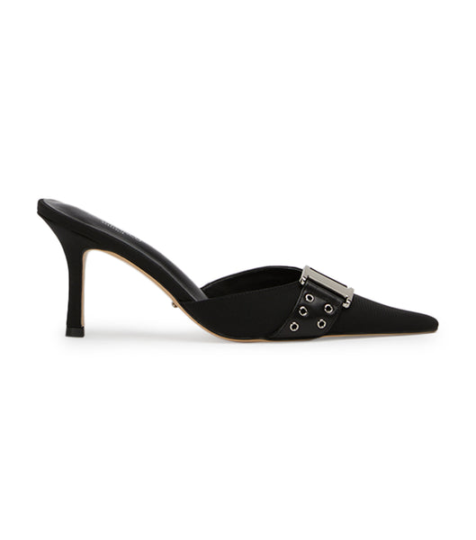 Tacones de evento Tony Bianco Samma Black Grosgrain/Black Como 8cm Negras | ARQCS27874