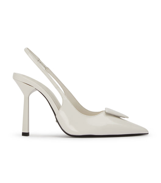 Zapatos Court Tony Bianco Ginger White Hi Shine 10cm Blancas | ARNZX49793