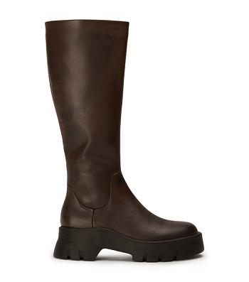 Botas hasta las rodillas Tony Bianco Rage Choc Como 5.5cm Chocolate | BARSO89446