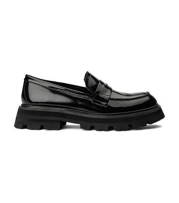 Loafers Tony Bianco Axell Black Hi Shine 4.5cm Negras | ARNZX59563