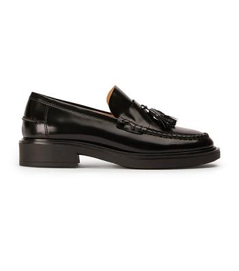 Loafers Tony Bianco Colt Black Hi Shine 4.5cm Negras | ARXMI71581