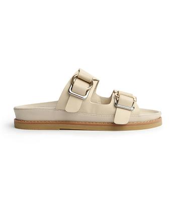 Sandalias Tony Bianco Hunter Vanilla Capretto 3.5cm Amarillo Claro | ARZPD16175