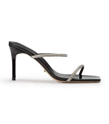 Tacones De Novia Tony Bianco Chase Black Charol 8.5cm Negras | MARHR42486