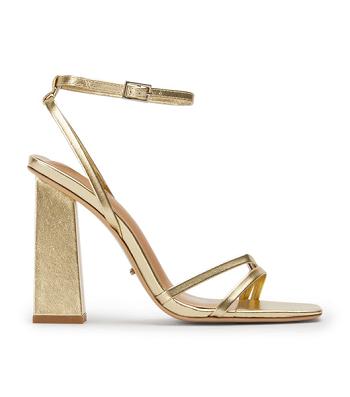 Tacones De Novia Tony Bianco Nix Gold Nappa Metallic 10.5cm Doradas Metal | YARGT44226