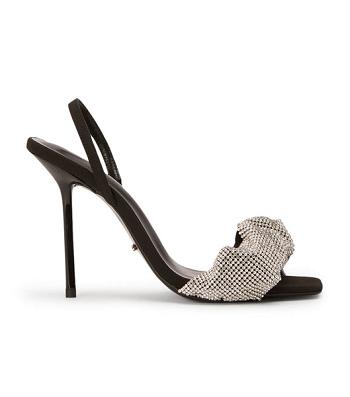 Tacones De Novia Tony Bianco Nixon Crystal/Black 10.5cm Negras | TARWZ10653