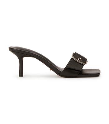 Tacones bajos Tony Bianco Amy Black Nappa 6.5cm Negras | ARCIF46602