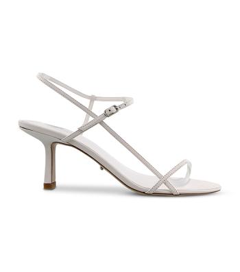 Tacones con tiras Tony Bianco Caprice White Kid 7cm Blancas | PARQX71644