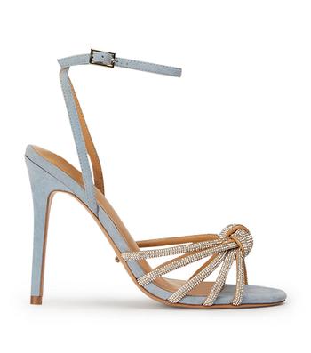 Tacones con tiras Tony Bianco Kyla Sky Gamuza 11cm Azules | AARWC16083