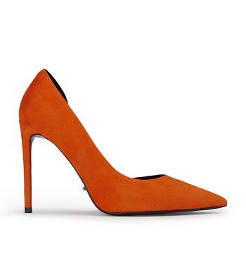 Tacones de aguja Tony Bianco Alyx Aperol Gamuza 10.5cm Naranjas | ZARMJ53254