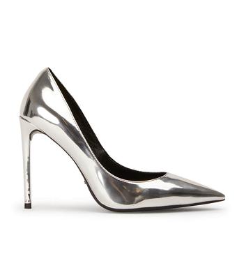 Tacones de aguja Tony Bianco Anja Silver Shine 10.5cm Plateadas | ARCIF28757