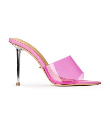 Tacones de aguja Tony Bianco Mylo Pink Vinylite/Pink 10.5cm Rosas Rosas | YARGT71912