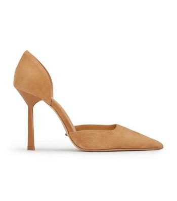 Zapatos Court Tony Bianco Gala Butterscotch Gamuza 10cm Amarillo | ARJVR58636