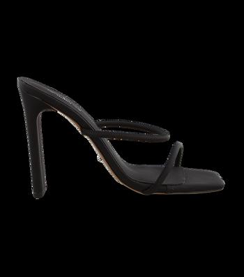 Zapatos Tacon Bloque Tony Bianco Florence Black Galaxy 11cm Negras | XARGW52919